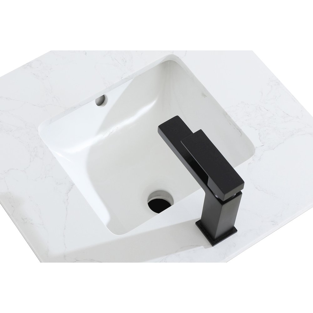 Ira 24 Inch Single Bathroom Vanity In Honey Brown