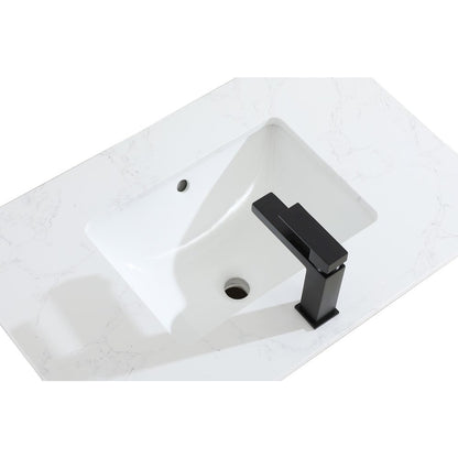 Ira 30 Inch Single Bathroom Vanity In Chestnut Brown
