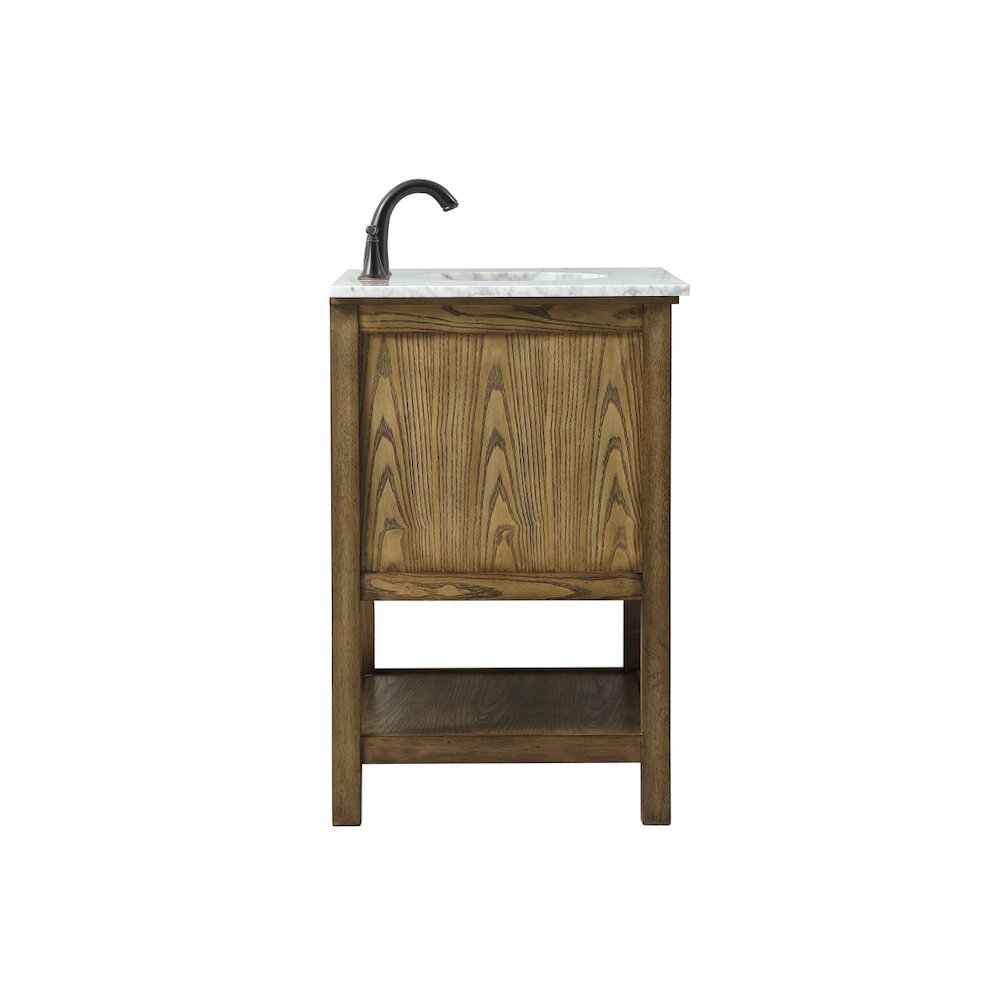 30 inch Single bathroom vanity in driftwood