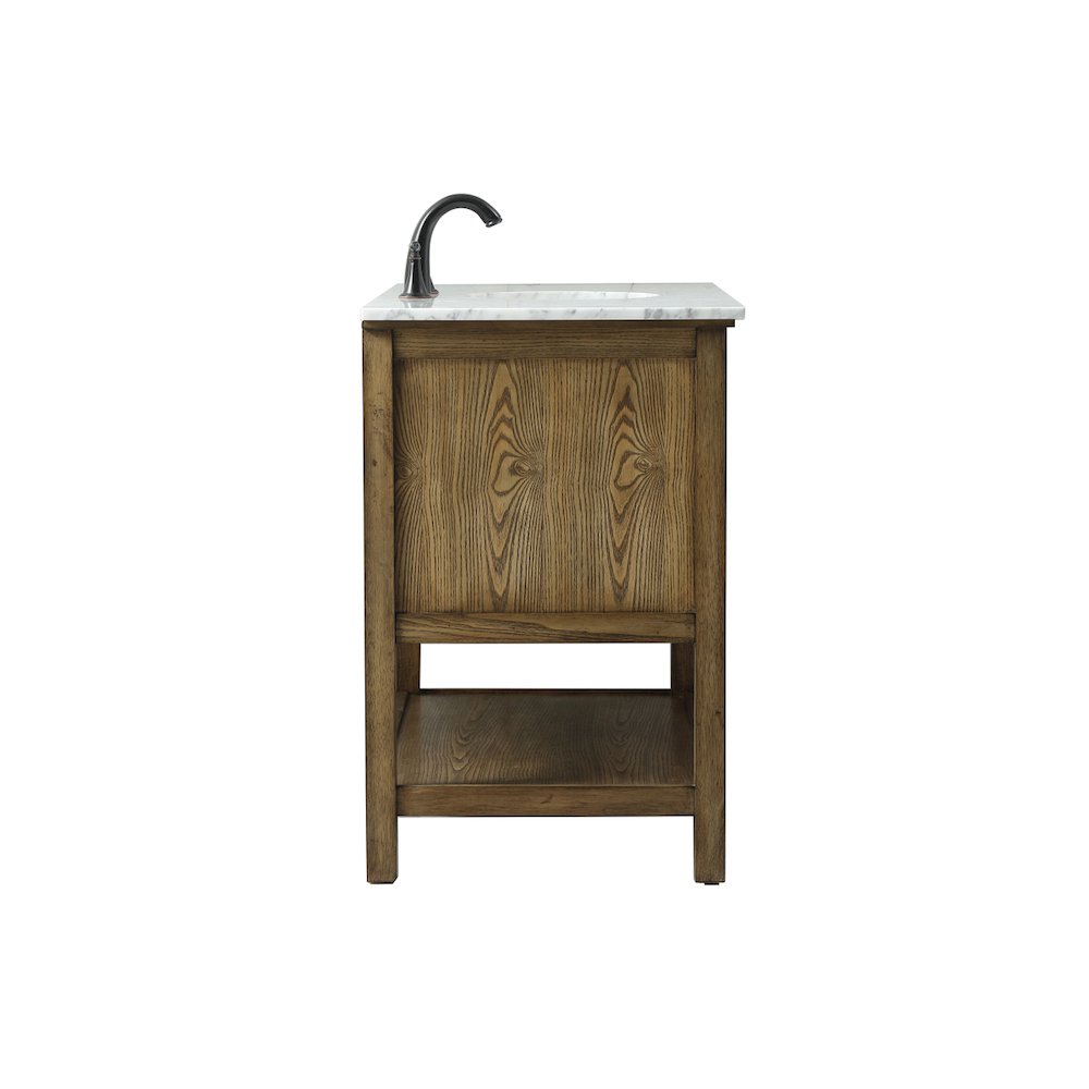 42 inch Single bathroom vanity in driftwood