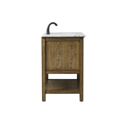 42 inch Single bathroom vanity in driftwood