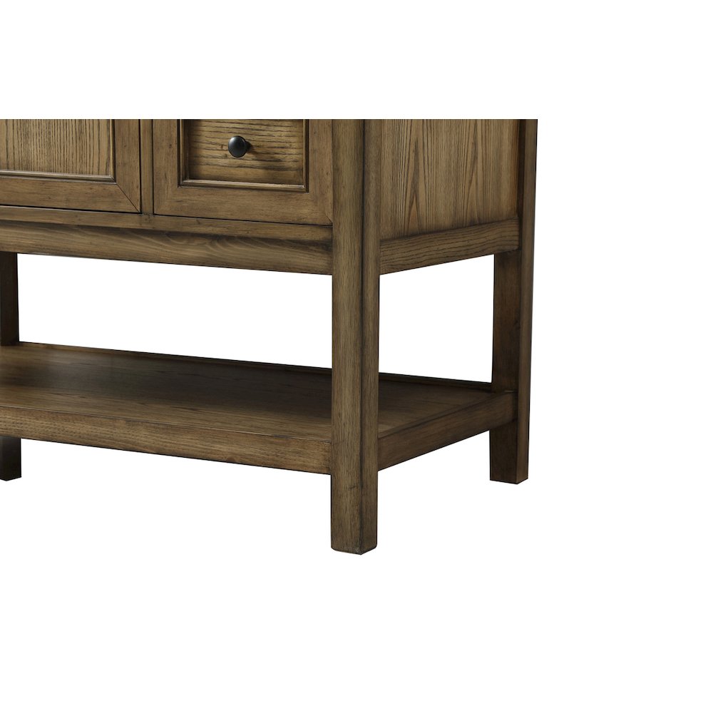 42 inch Single bathroom vanity in driftwood