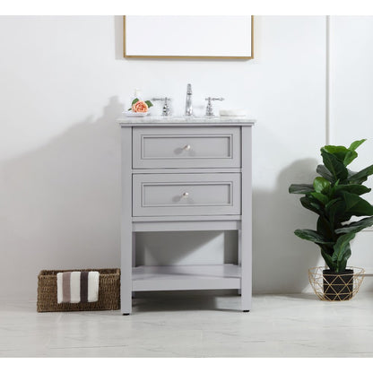 42 in. Single bathroom vanity set in Grey