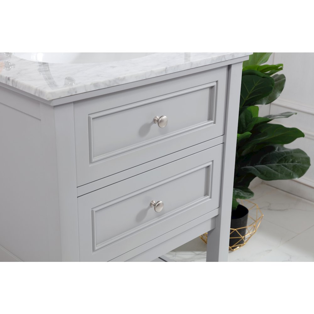 42 in. Single bathroom vanity set in Grey