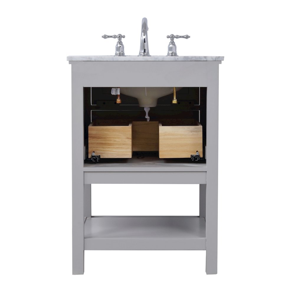 42 in. Single bathroom vanity set in Grey