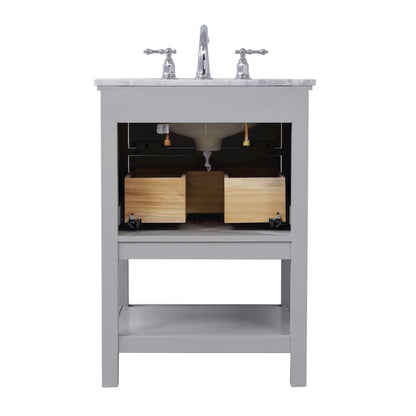 42 in. Single bathroom vanity set in Grey