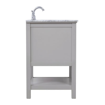 42 in. Single bathroom vanity set in Grey