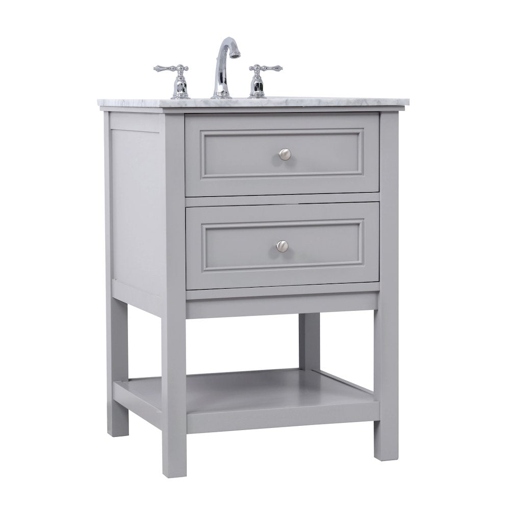 42 in. Single bathroom vanity set in Grey