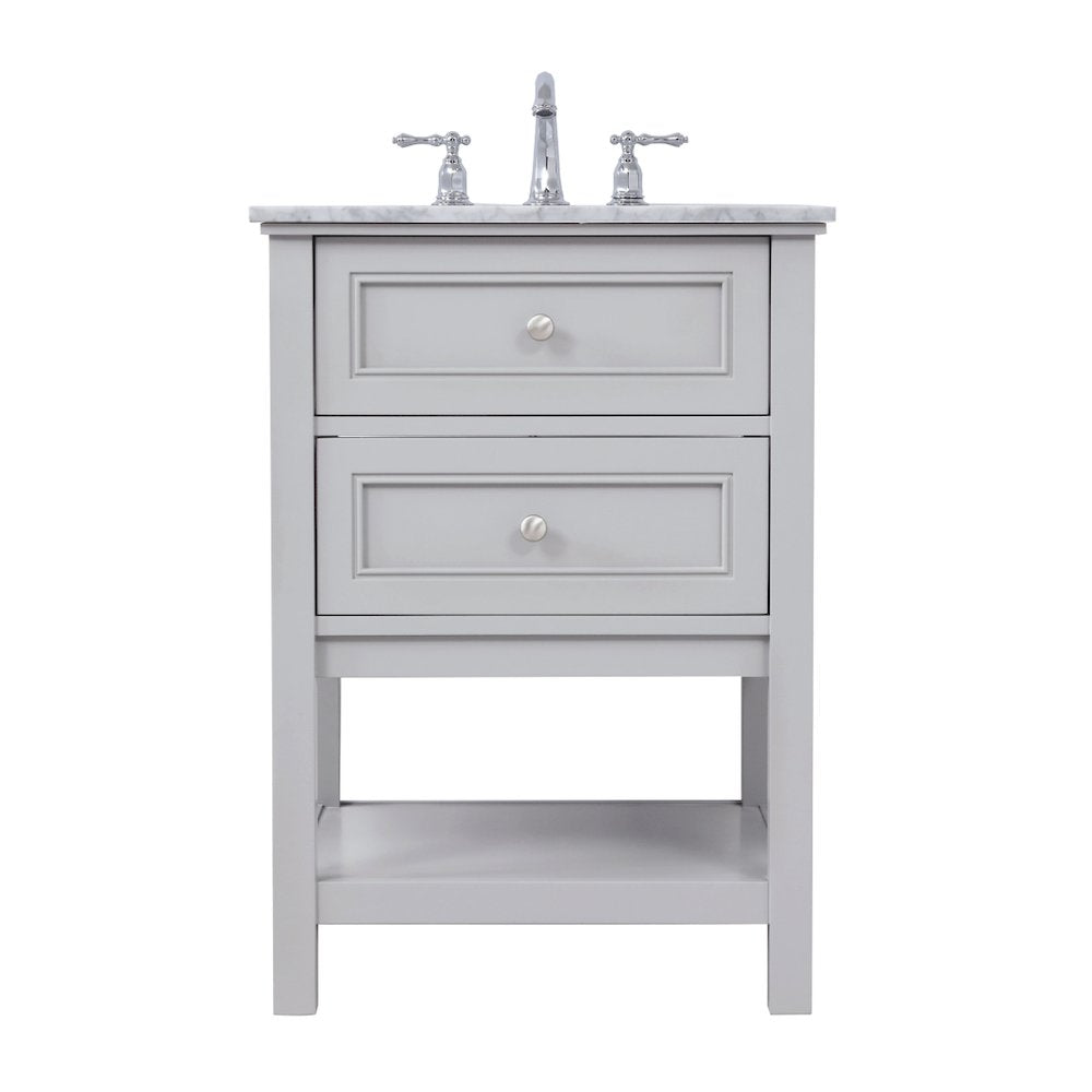 42 in. Single bathroom vanity set in Grey