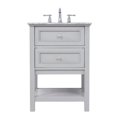 42 in. Single bathroom vanity set in Grey