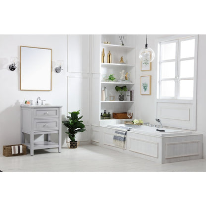 42 in. Single bathroom vanity set in Grey