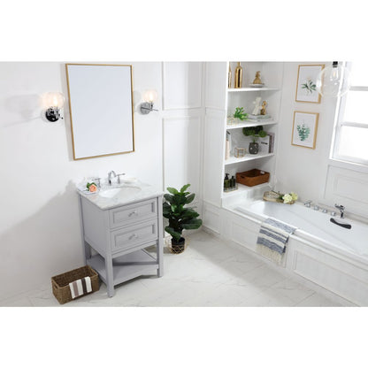 42 in. Single bathroom vanity set in Grey