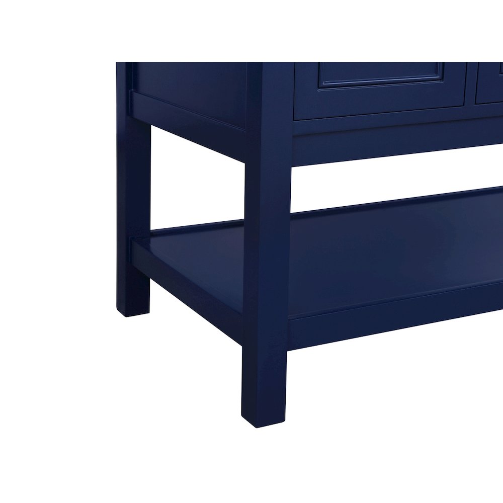 48 inch Single bathroom vanity in Blue