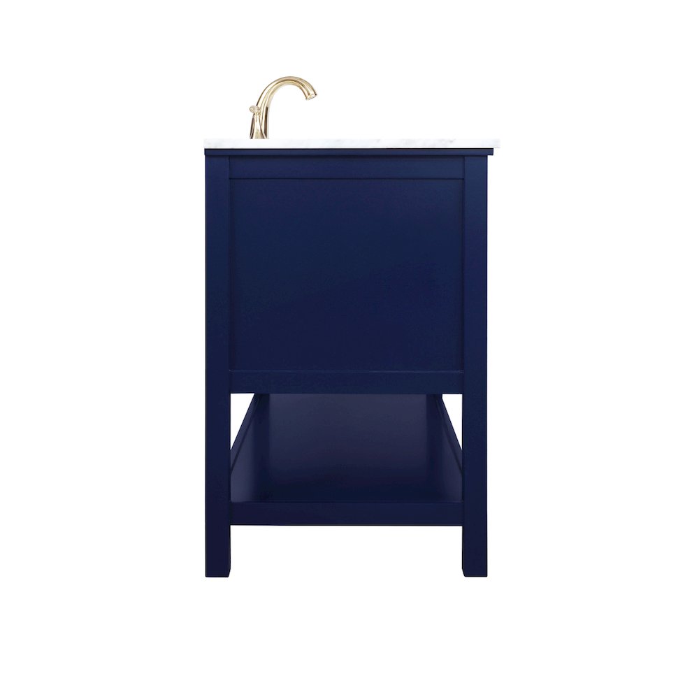 48 inch Single bathroom vanity in Blue
