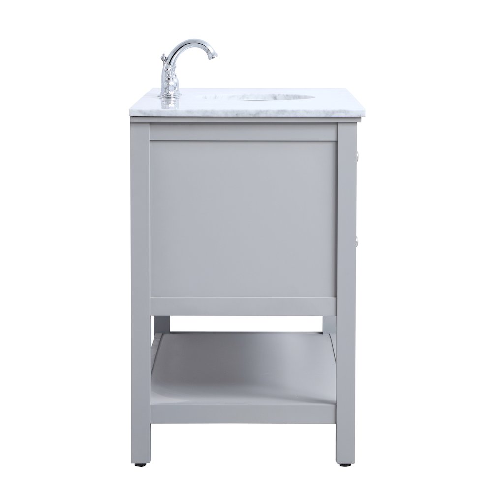 48 inch Single bathroom vanity in natural wood