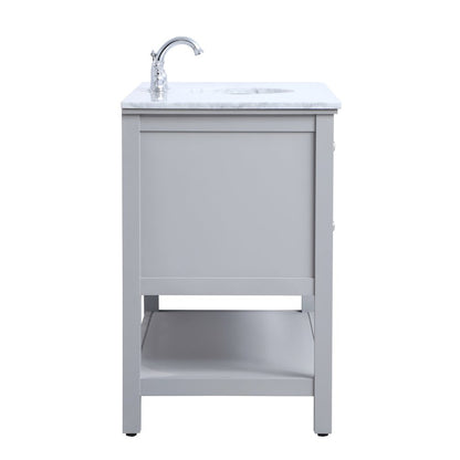 48 inch Single bathroom vanity in natural wood