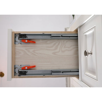 48 in. Single bathroom vanity set in White