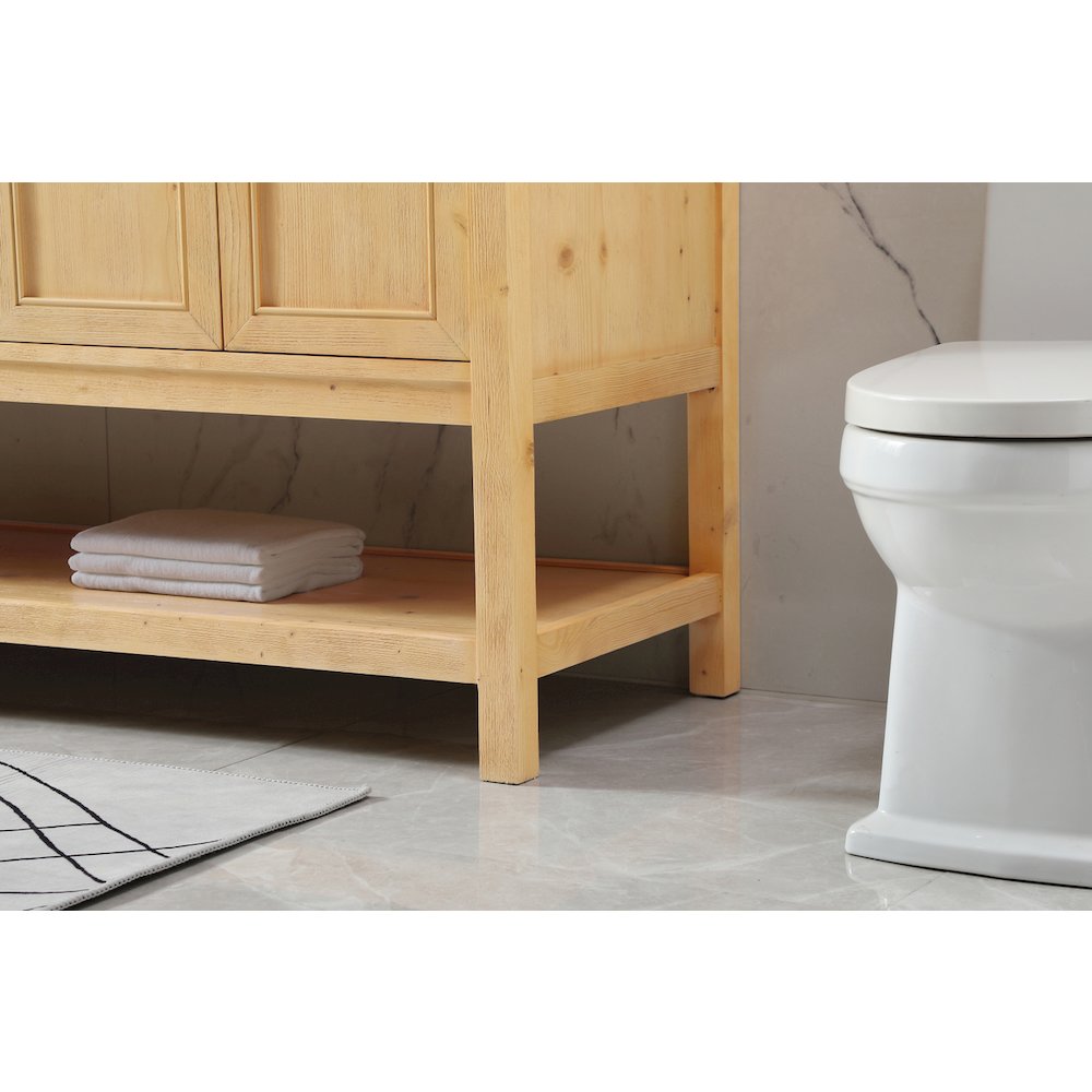 72 inch double bathroom vanity in natural wood