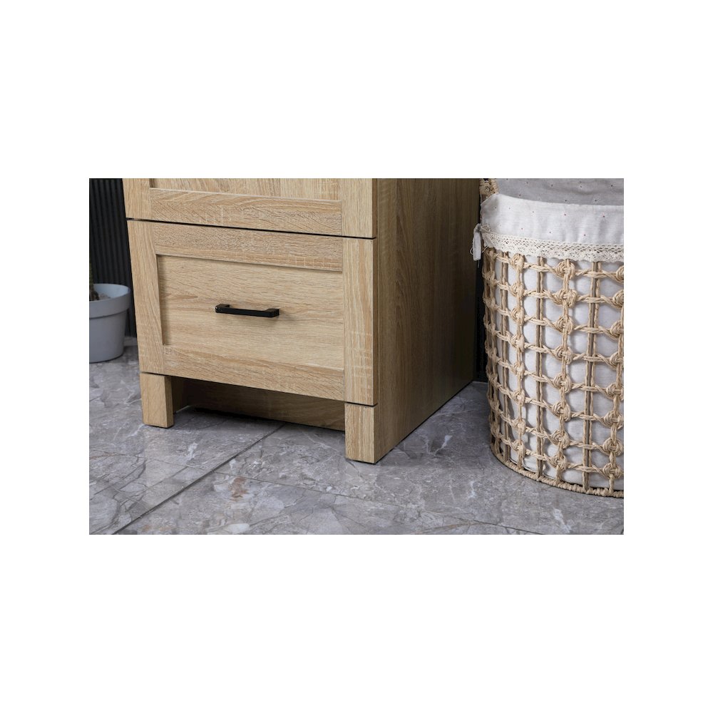 18 Inch Single Bathroom Vanity In Mango Wood