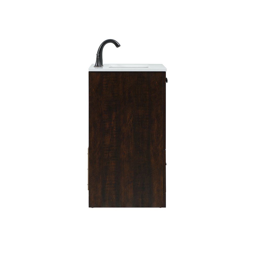 24 inch Single bathroom vanity in expresso