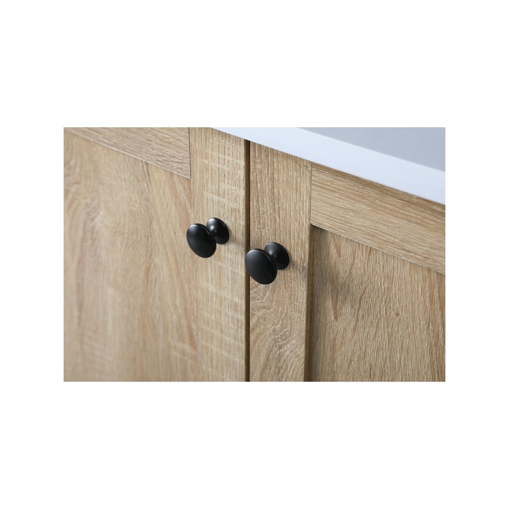 24 Inch Single Bathroom Vanity In Mango Wood