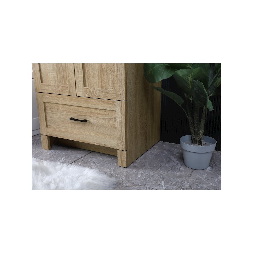 24 Inch Single Bathroom Vanity In Mango Wood