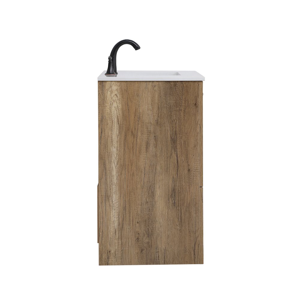 30 inch Single Bathroom Vanity in Natural oak