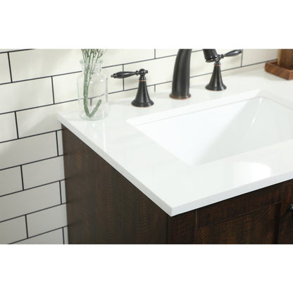 36 inch Single bathroom vanity in expresso