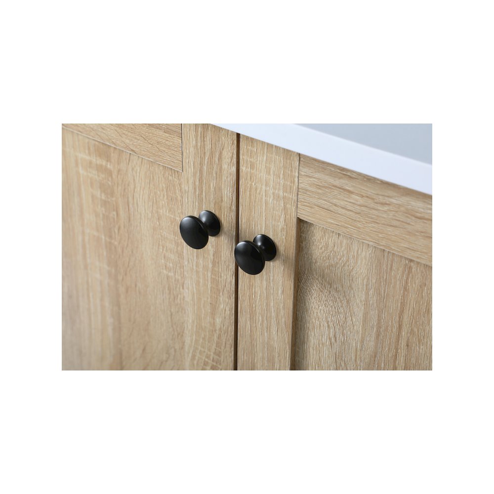36 Inch Single Bathroom Vanity In Mango Wood