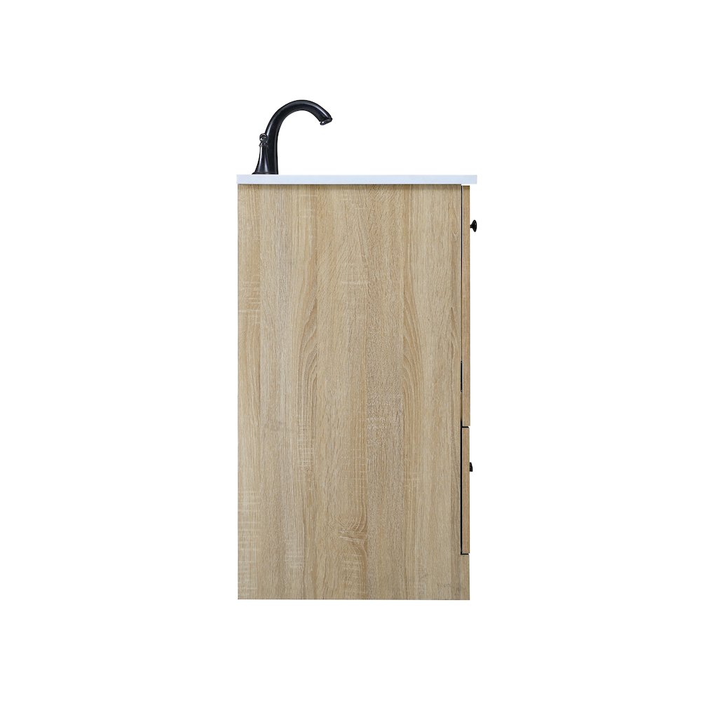 36 Inch Single Bathroom Vanity In Mango Wood