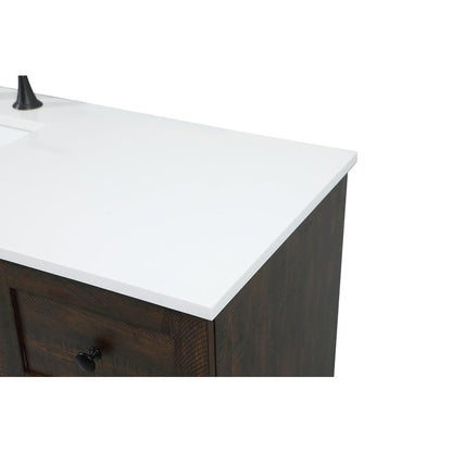 42 inch Single bathroom vanity in expresso