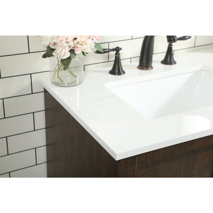 42 inch Single bathroom vanity in expresso