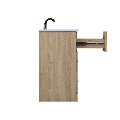 48 Inch Single Bathroom Vanity In Mango Wood