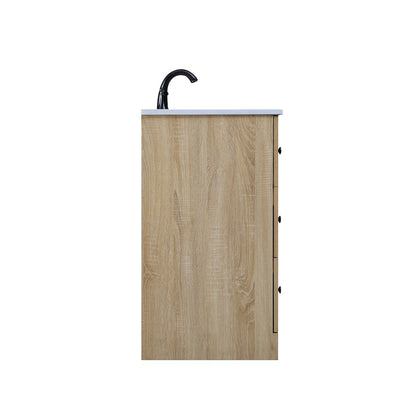 48 Inch Single Bathroom Vanity In Mango Wood