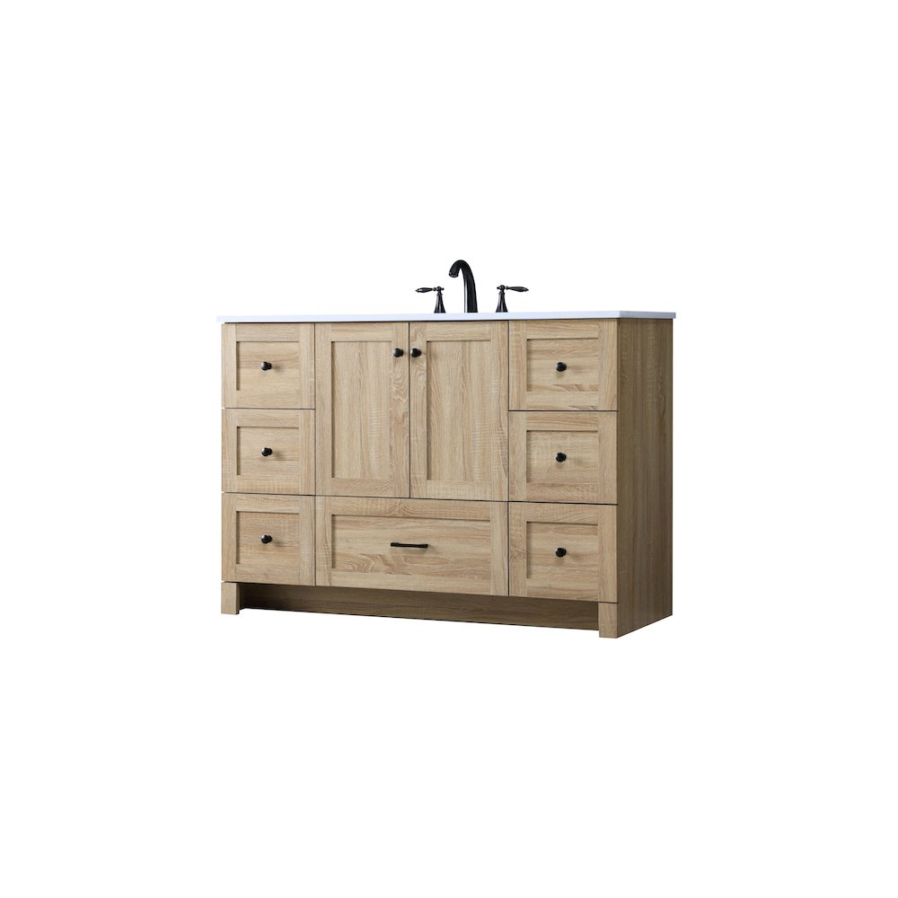 48 Inch Single Bathroom Vanity In Mango Wood