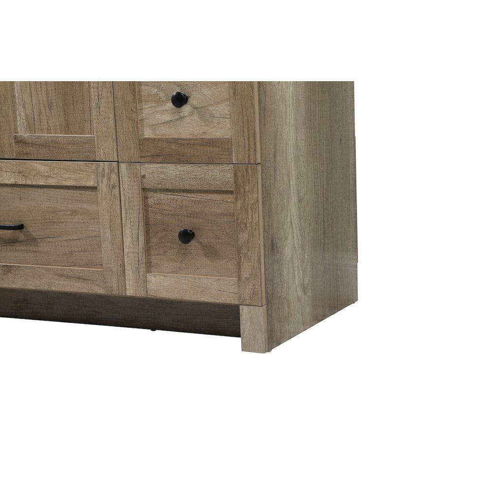 48 inch Single bathroom vanity in natural oak