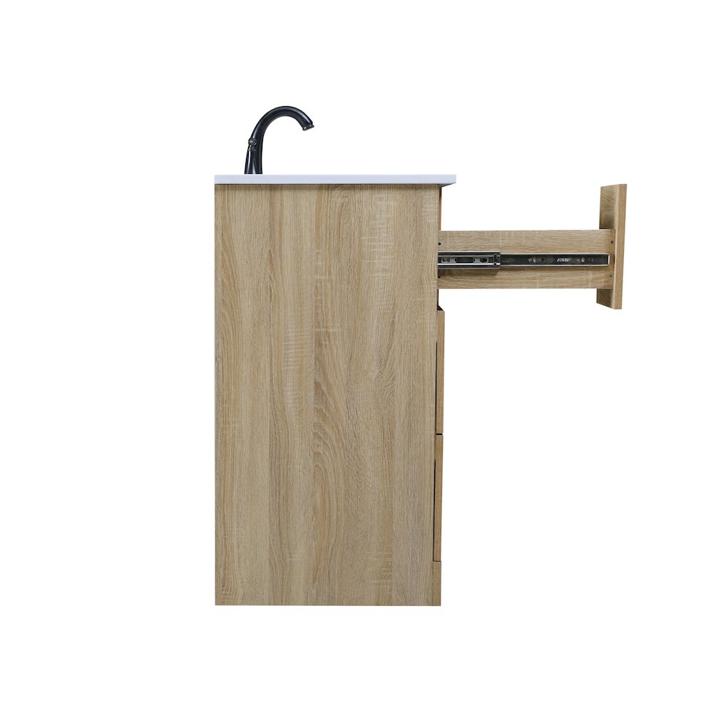 54 Inch Single Bathroom Vanity In Mango Wood