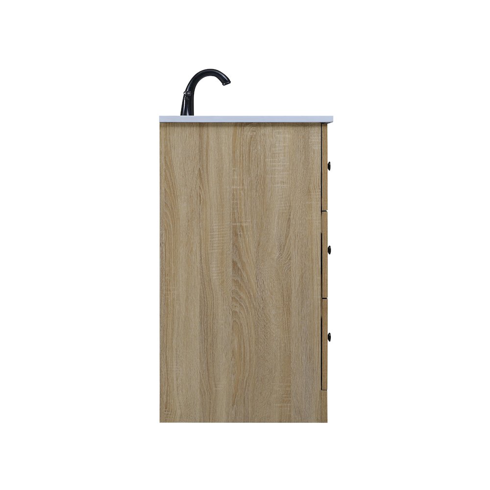 54 Inch Single Bathroom Vanity In Mango Wood