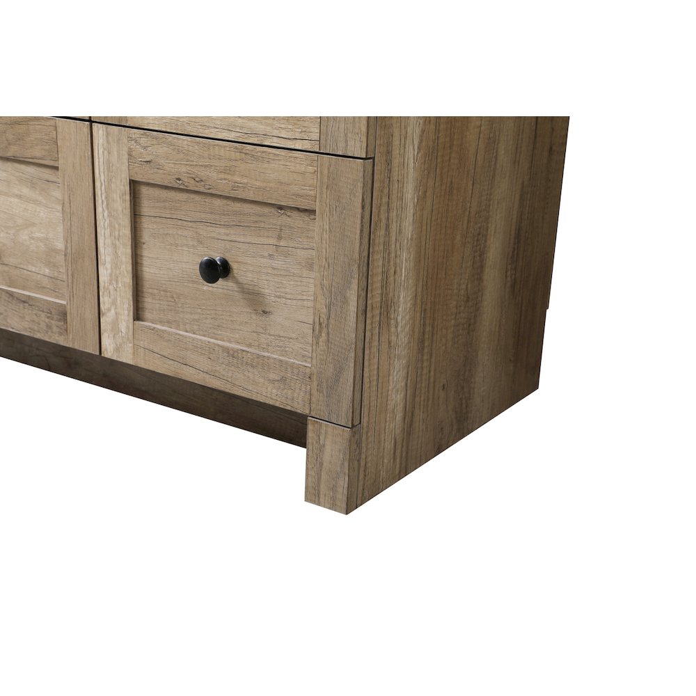 54 Inch SIngle Bathroom Vanity In Natural Oak