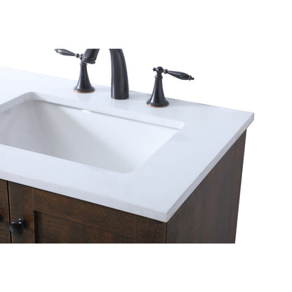 60 Inch Double Bathroom Vanity In Expresso