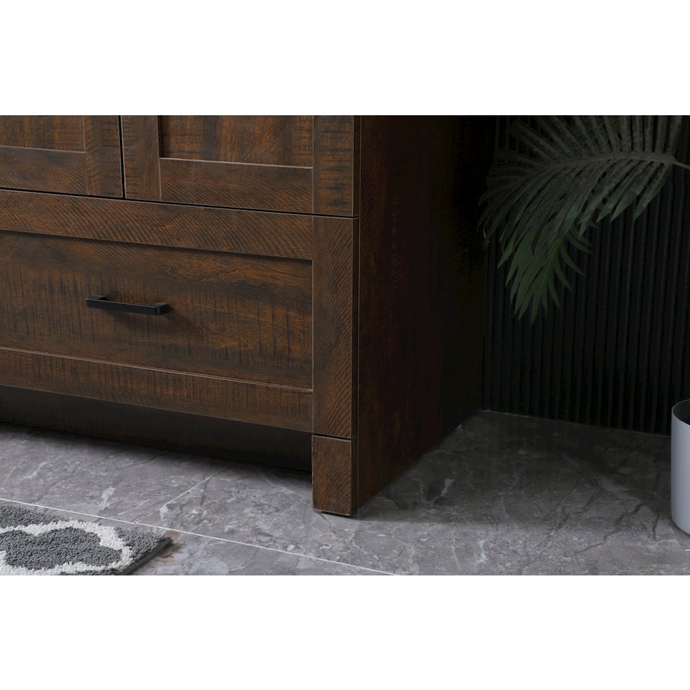 60 Inch Double Bathroom Vanity In Expresso