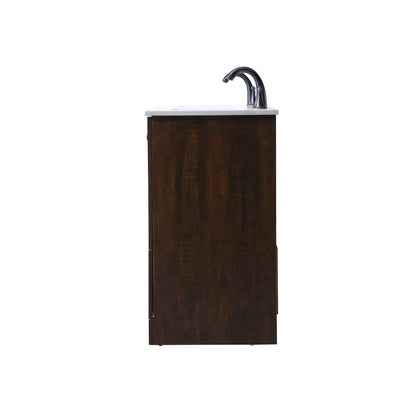 60 Inch Double Bathroom Vanity In Expresso