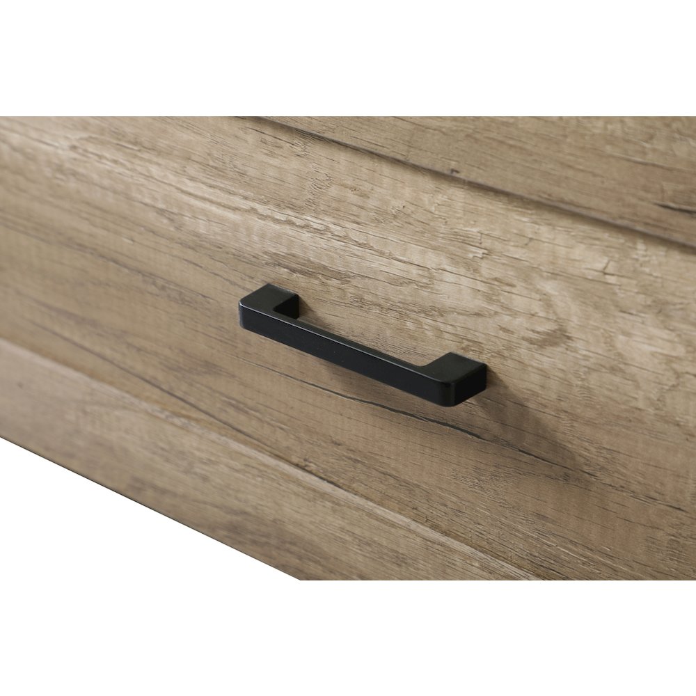 60 Inch Double Bathroom Vanity In Natural Oak