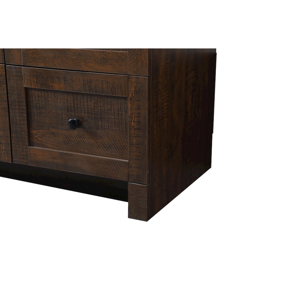 60 Inch SIngle Bathroom Vanity In Expresso