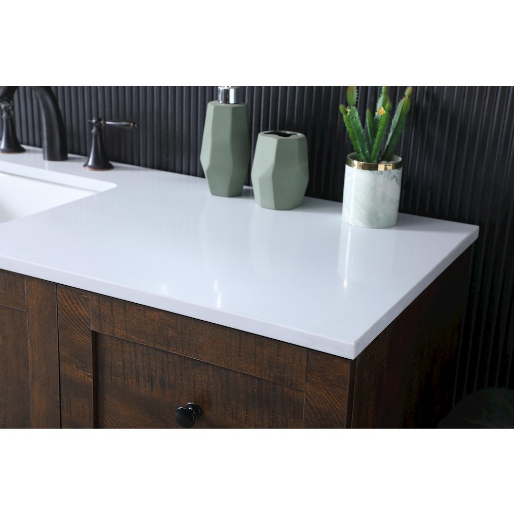 60 Inch SIngle Bathroom Vanity In Expresso