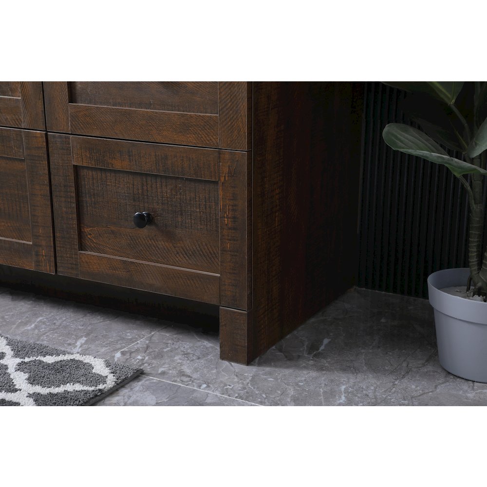 60 Inch SIngle Bathroom Vanity In Expresso