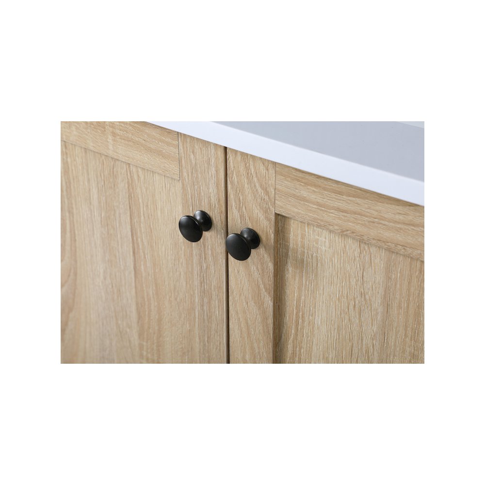 60 Inch Single Bathroom Vanity In Mango Wood