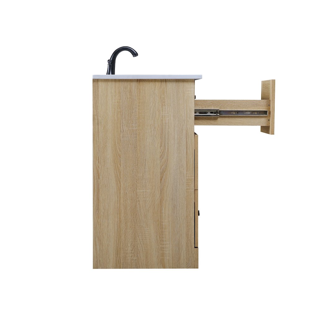 60 Inch Single Bathroom Vanity In Mango Wood