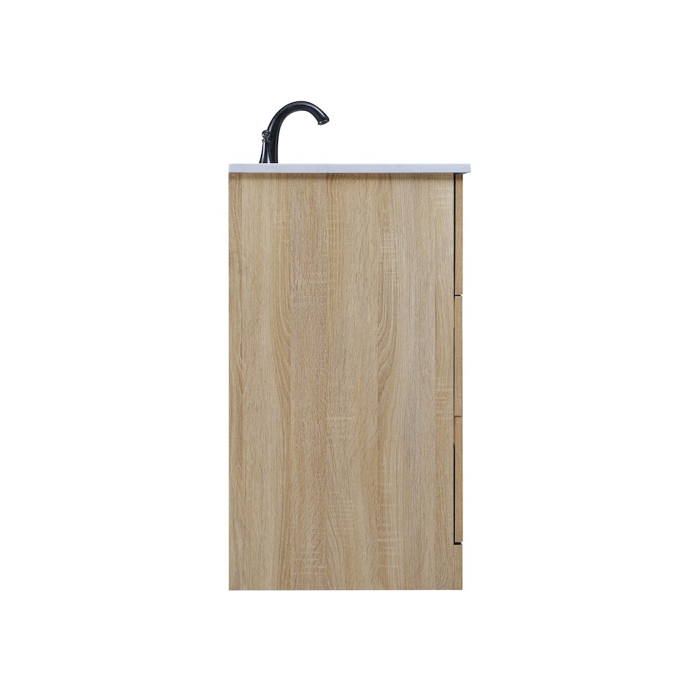 60 Inch Single Bathroom Vanity In Mango Wood
