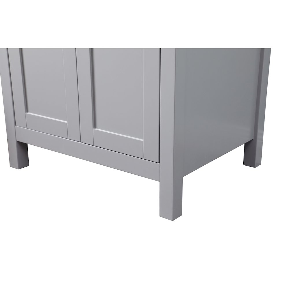24 Inch SIngle Bathroom Vanity In Grey